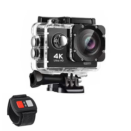 Caméra sport Wi-Fi avec télécommande RF et accessoires