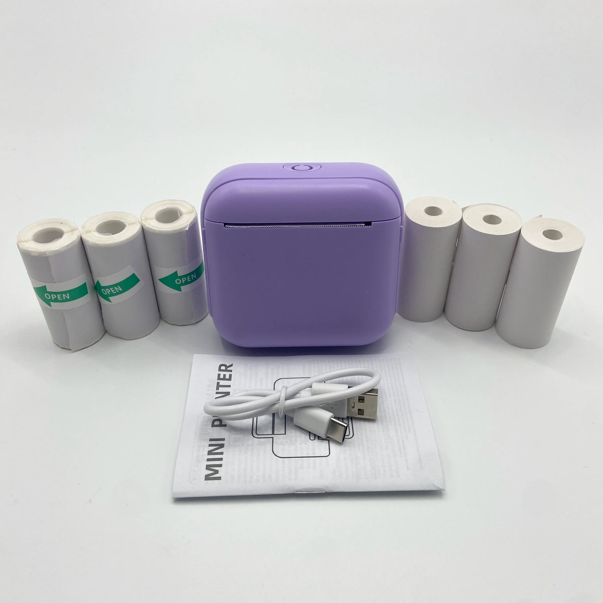 HIOHYU – Mini imprimante thermique Bluetooth pour notes et étiquettes
