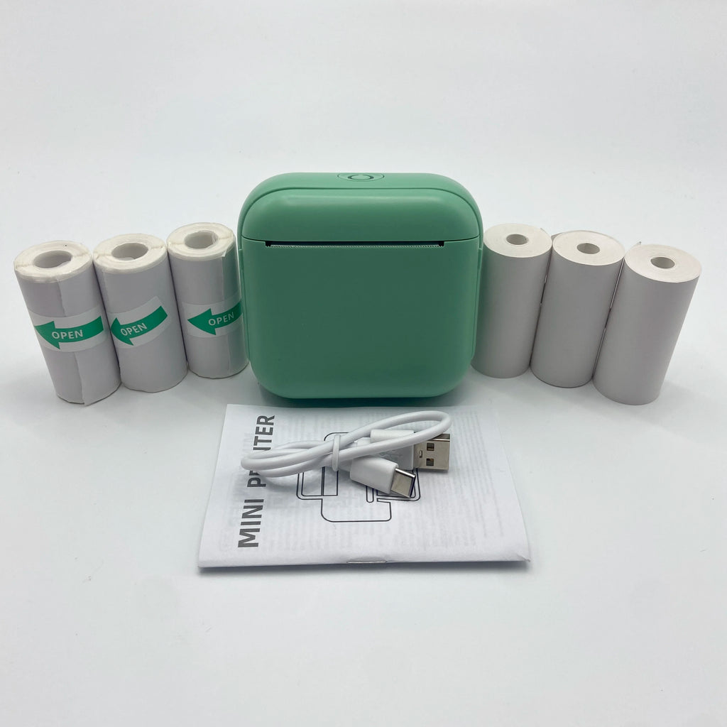 HIOHYU – Mini imprimante thermique Bluetooth pour notes et étiquettes