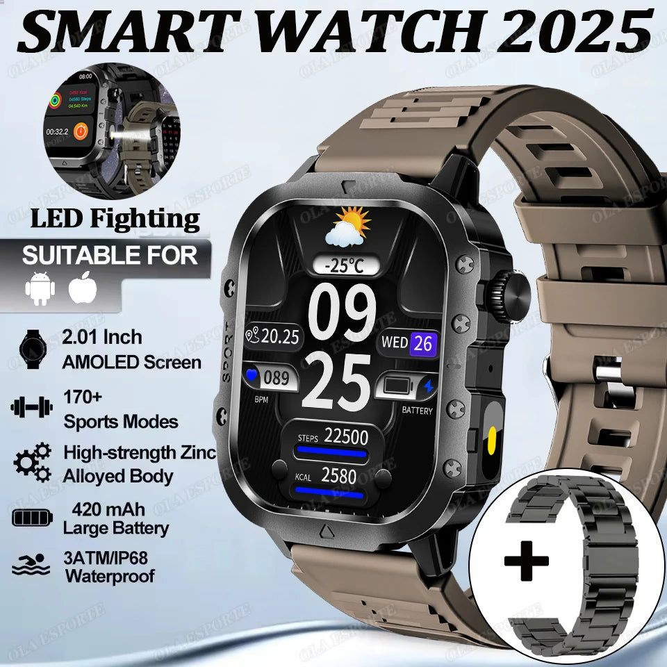 HW12 – Montre connectée sport avec écran tactile 2,01 pouces
