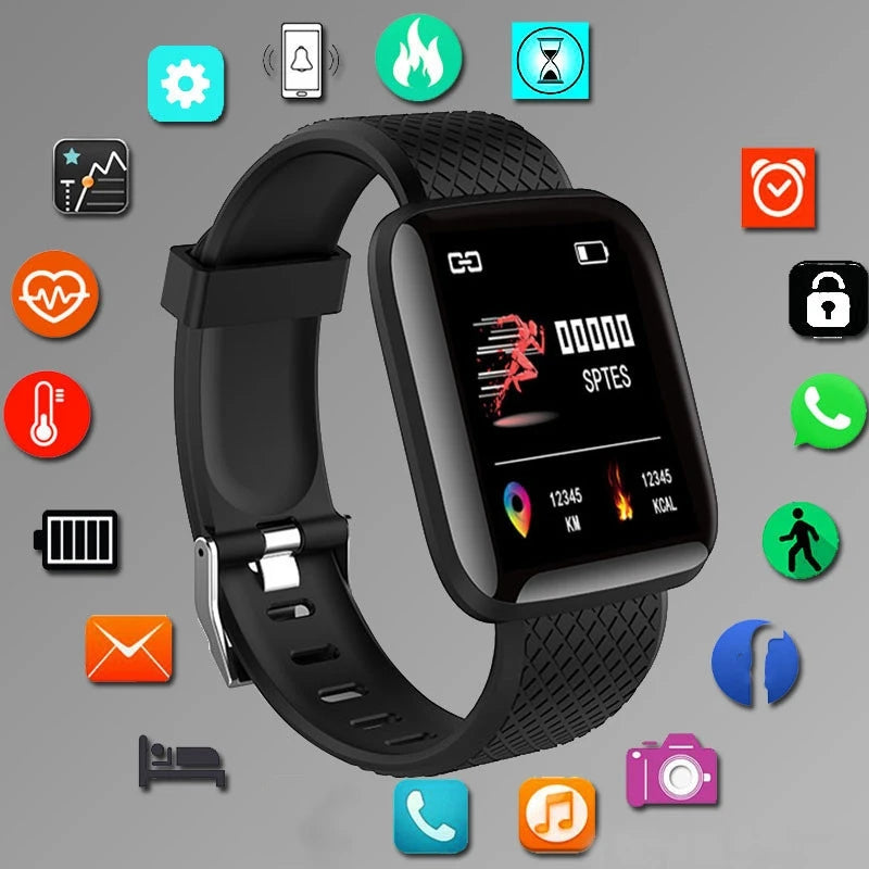 CHAONB 116 Plus / Y68 – Montre connectée 1,44 pouce à commande par touche
