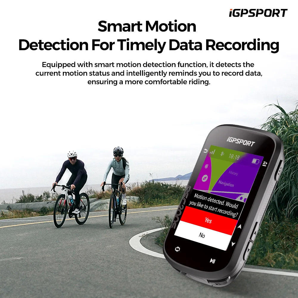 iGPSPORT BSC200S – Compteur GPS vélo sport avec navigation