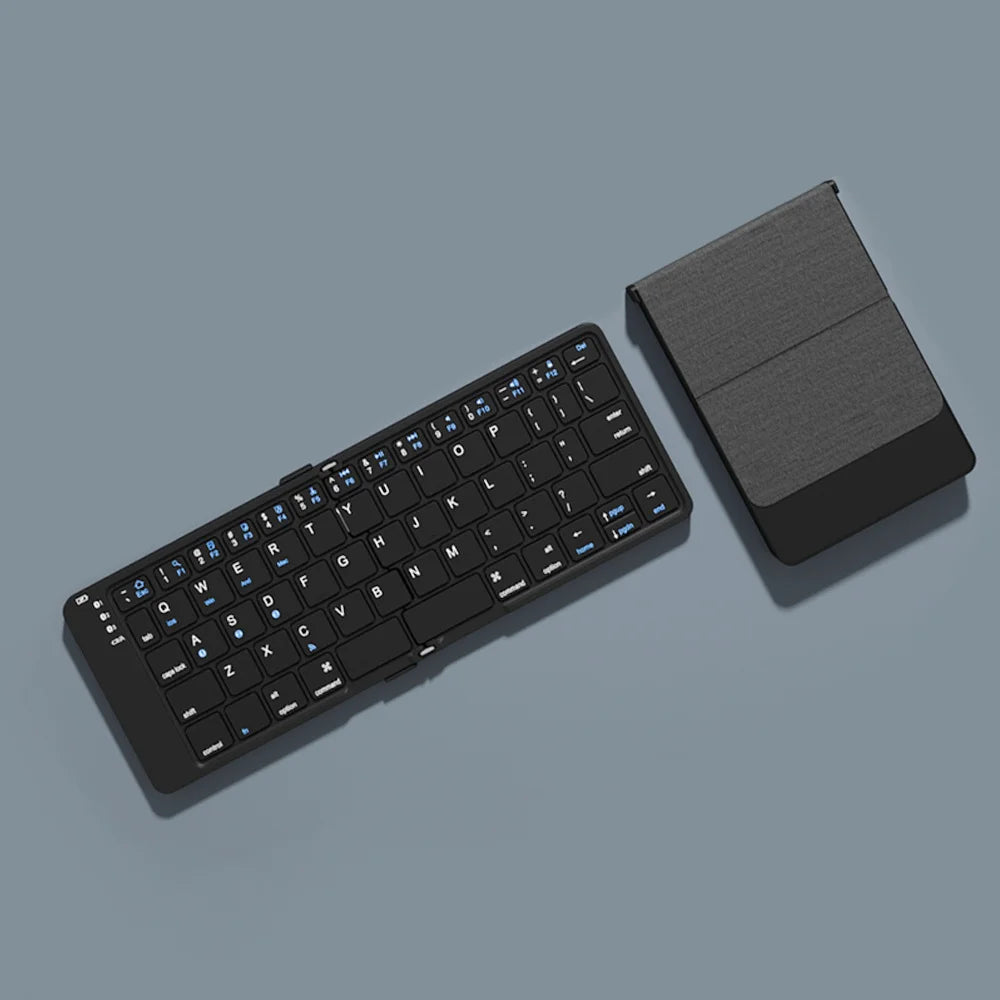 BOW – Clavier Bluetooth pliable rechargeable, disposition au choix