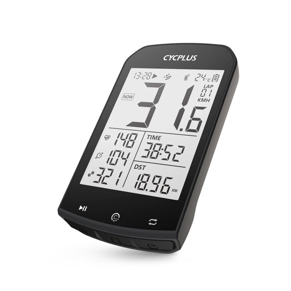 CYCPLUS M1 – Compteur GPS vélo sport, avec ou sans support Z1