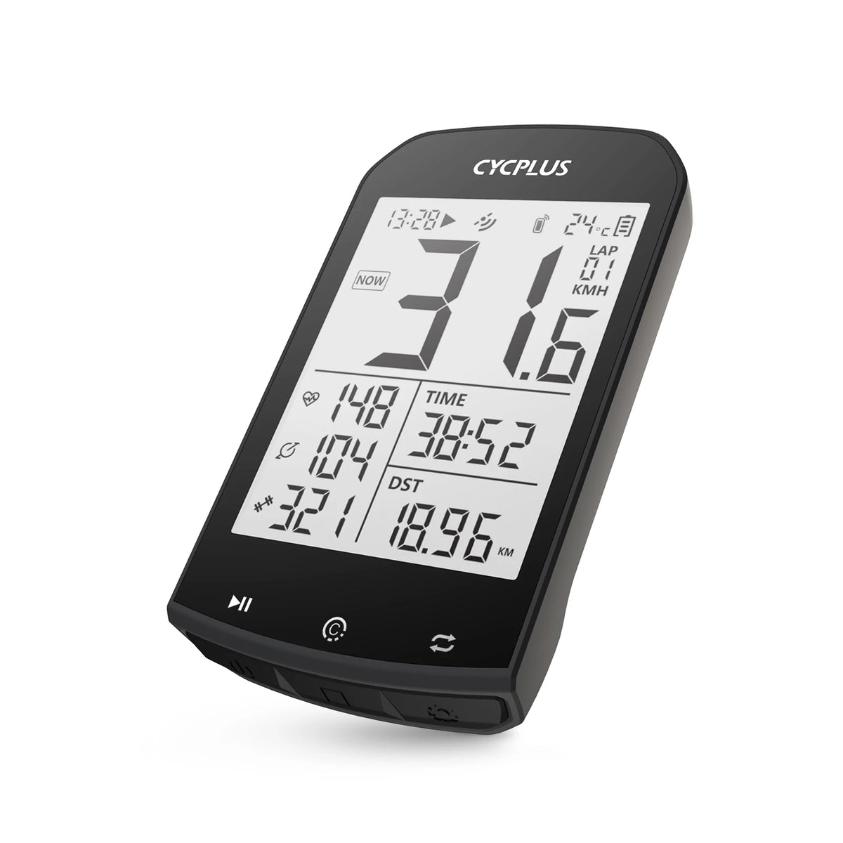 CYCPLUS M1 – Compteur GPS vélo sport ANT+ et Bluetooth