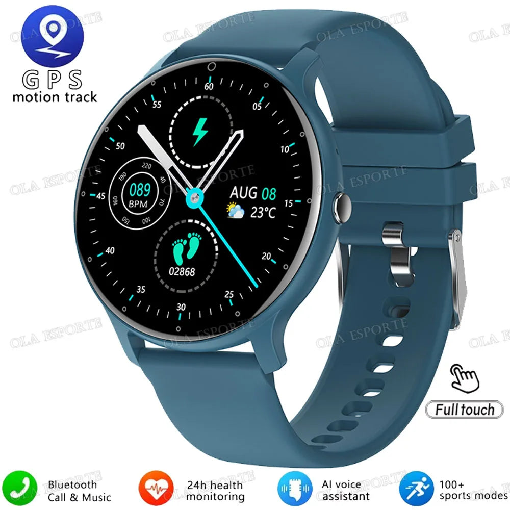 Ola Esporte – Montre connectée ronde avec suivi d’activité