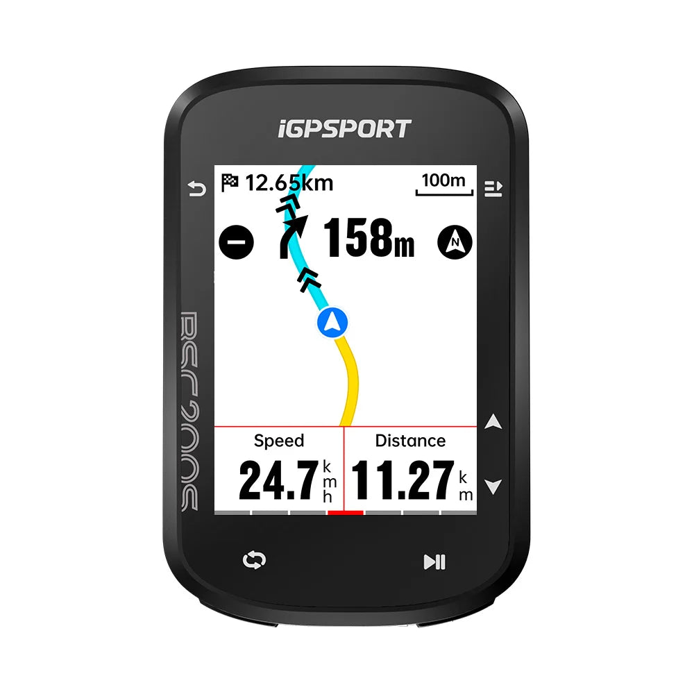 iGPSPORT BSC200S – Compteur GPS vélo sport avec navigation et écran couleur