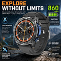DT G1 – Montre connectée sport GPS avec écran AMOLED 1,43 pouce