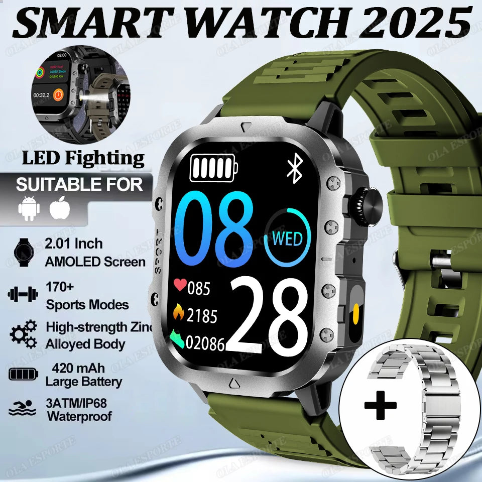 HW12 – Montre connectée sport avec écran tactile 2,01 pouces