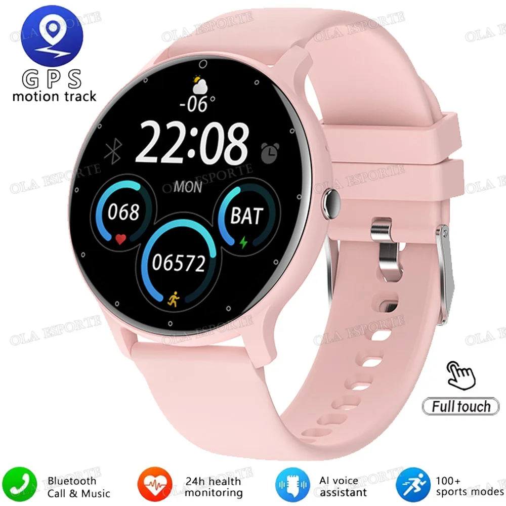 Ola Esporte – Montre connectée ronde avec suivi d’activité