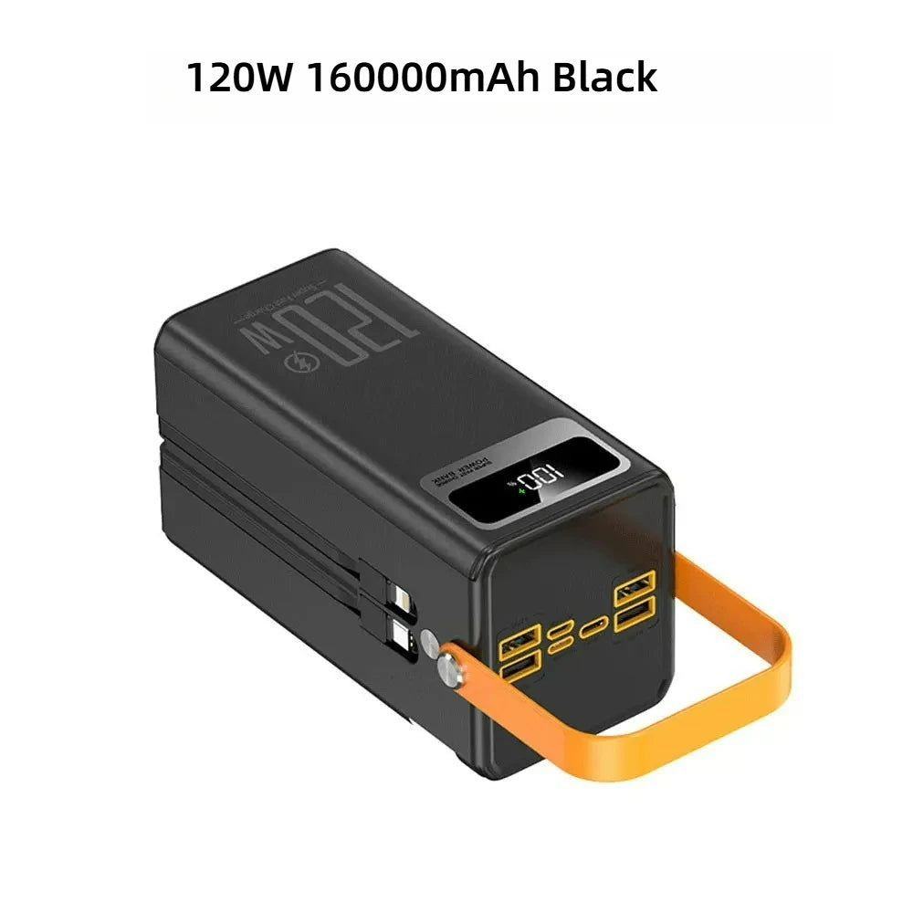 NDNNAS – Batterie externe USB et USB-C avec éclairage LED annoncé