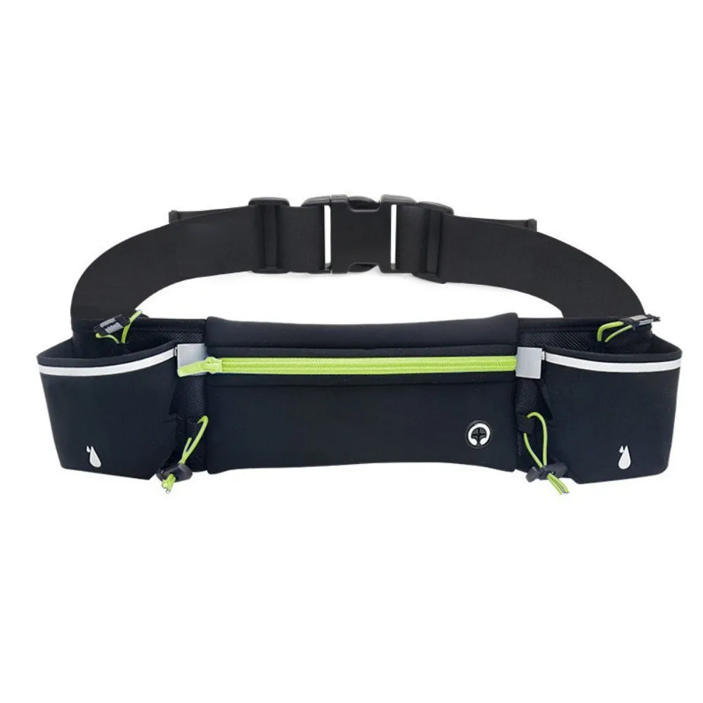 Ceinture de running sport avec rangement pour bouteille