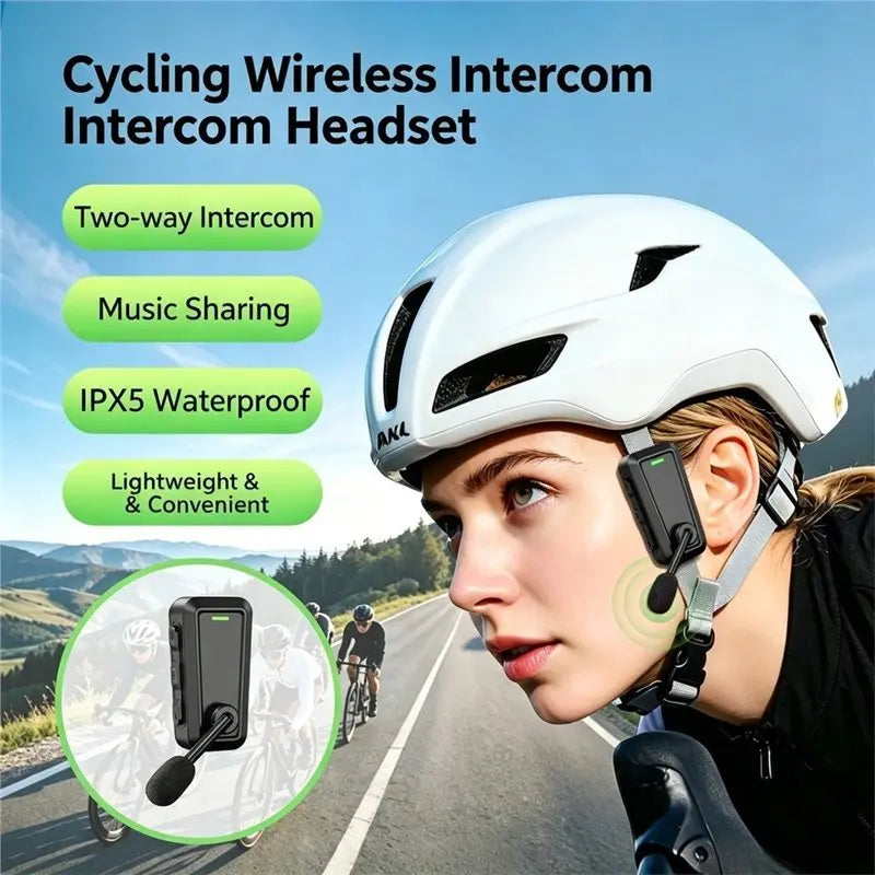 C10 – Kit audio Bluetooth avec intercom pour casque, 1 ou 2 unités