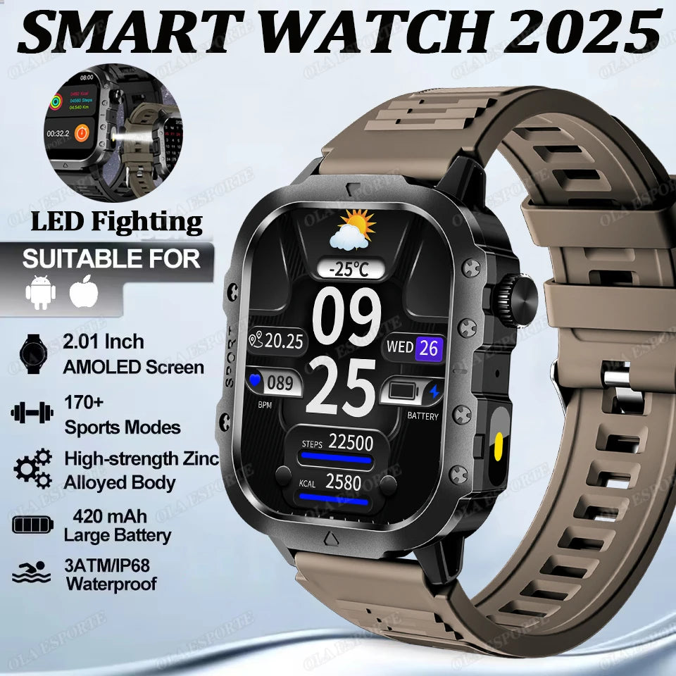 HW12 – Montre connectée sport avec écran tactile 2,01 pouces