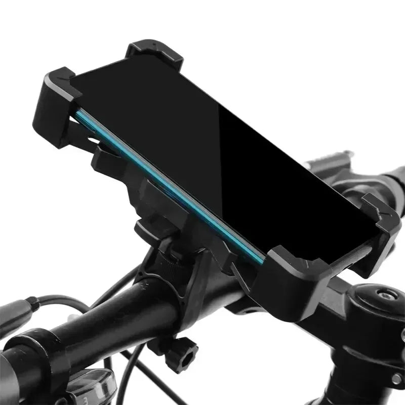 Support téléphone vélo et moto noir – Orientation à 360°