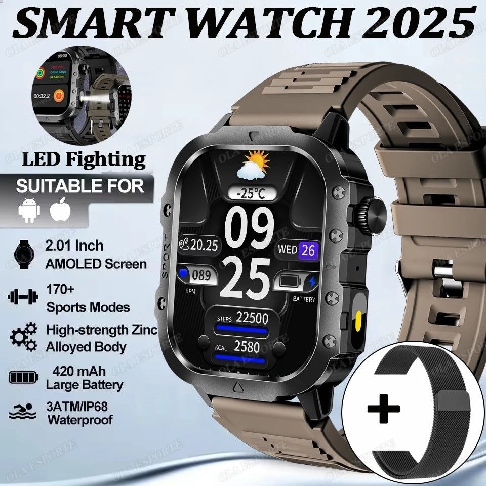 HW12 – Montre connectée sport avec écran tactile 2,01 pouces
