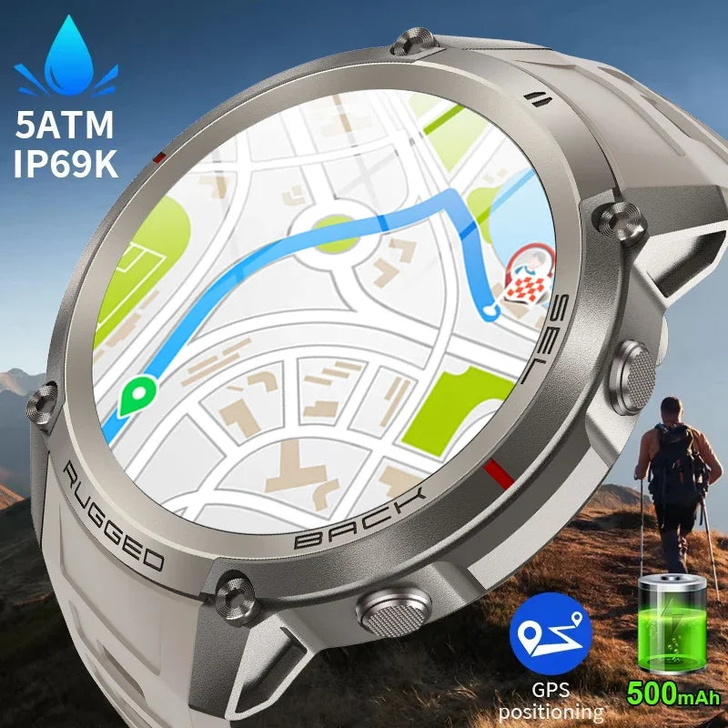 DM59 GPS – Montre connectée sport AMOLED 1,43 pouce