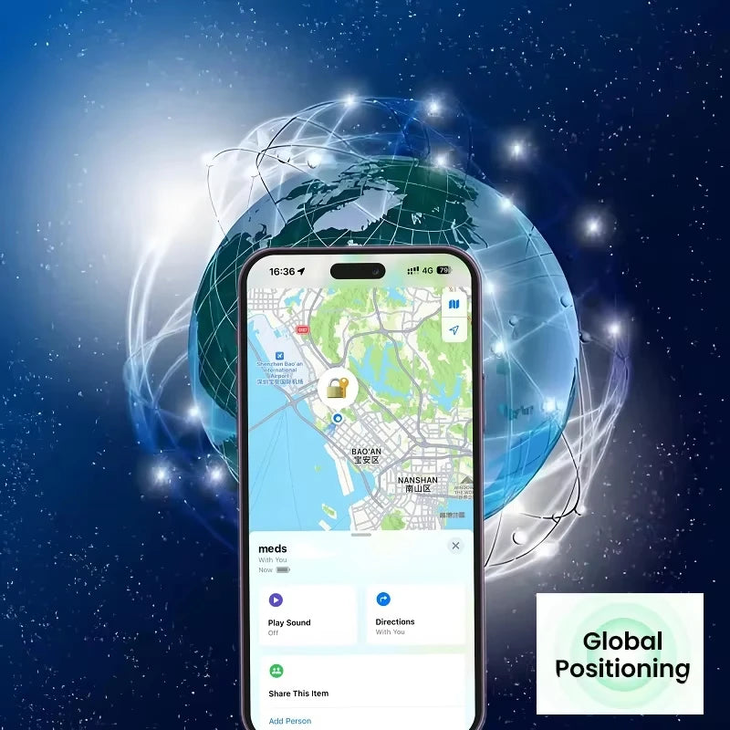 F40 – Carte de localisation Bluetooth pour portefeuille et bagages