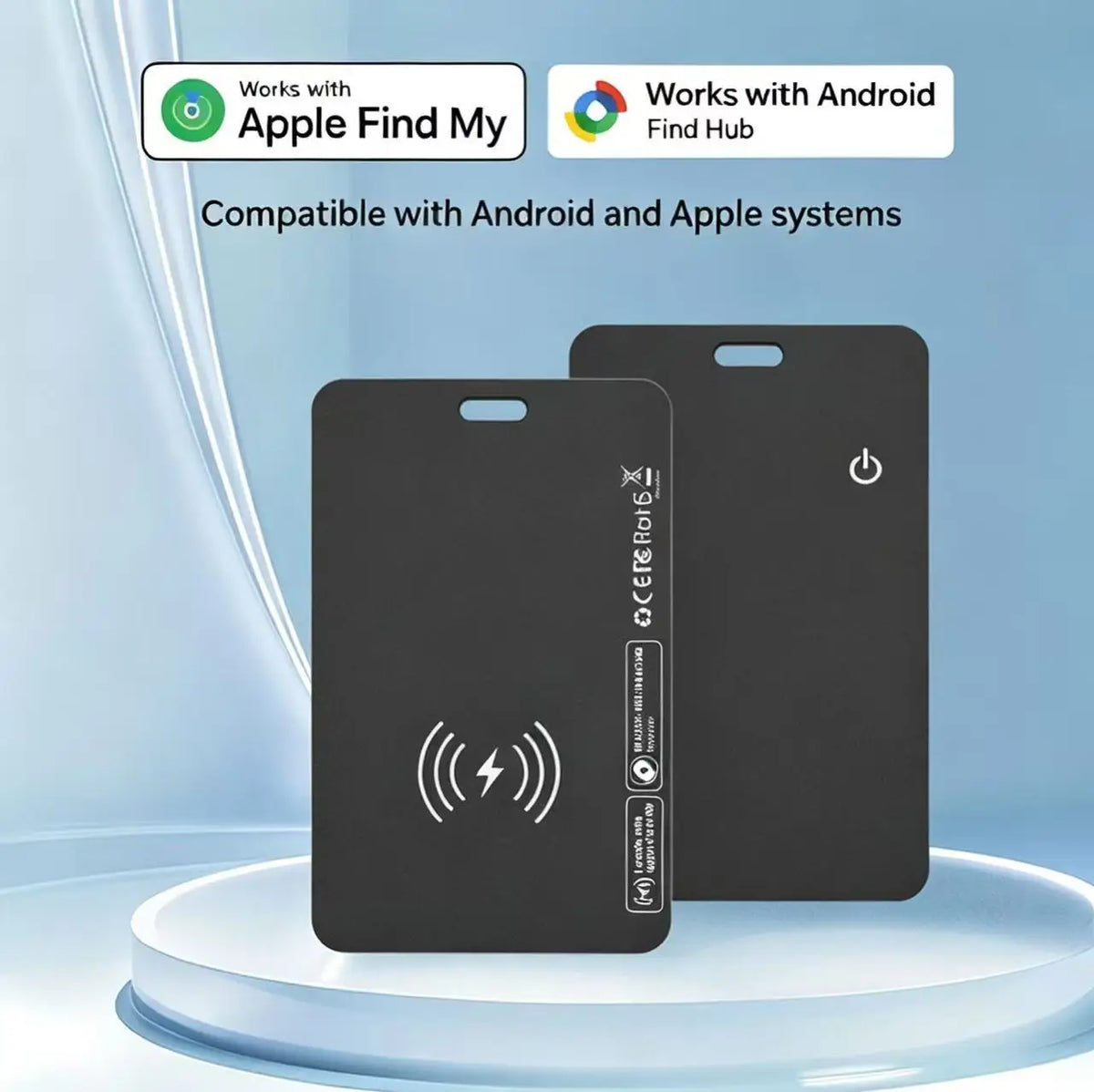 F40 – Carte de localisation Bluetooth pour portefeuille et bagages