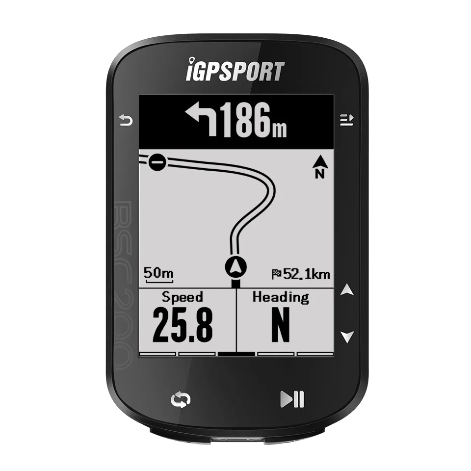 iGPSPORT BSC200 – Compteur GPS vélo sport, écran 2,5 pouces