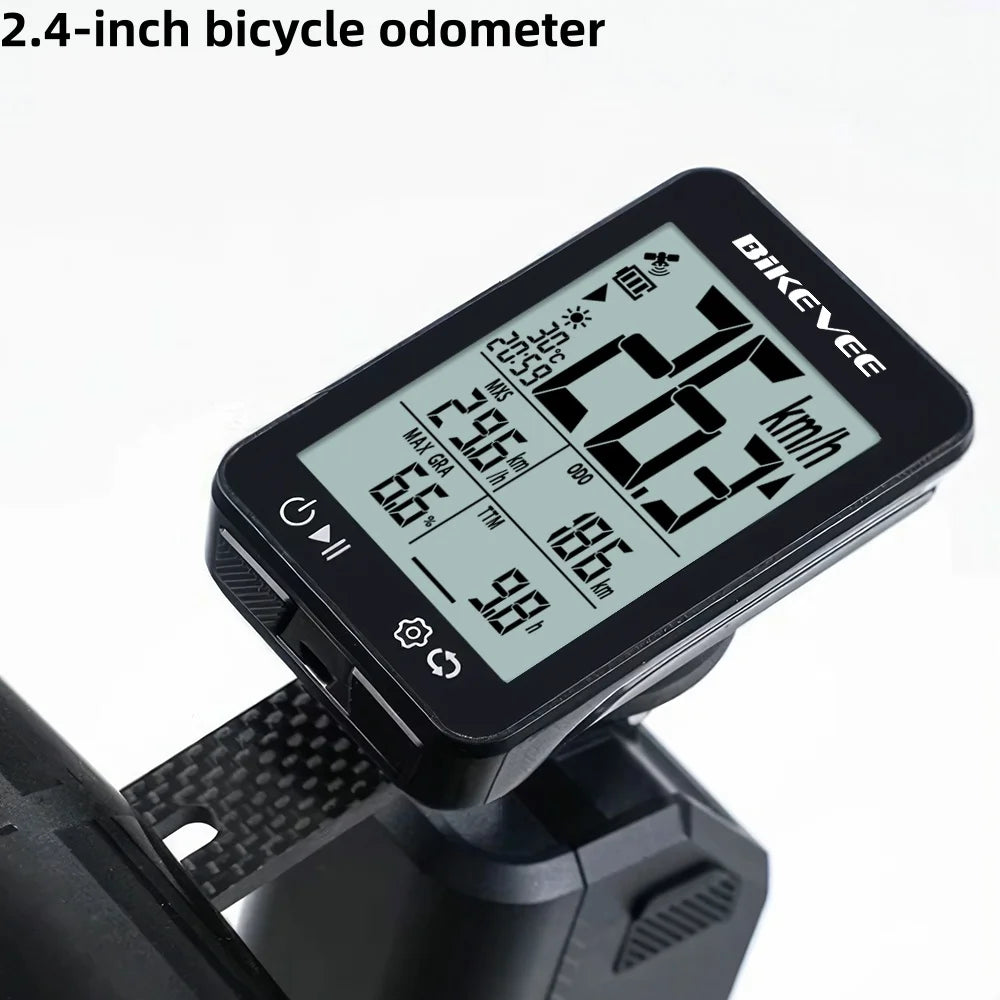 Bikevee BKV-3101 – Compteur GPS vélo sport écran 2,4 pouces
