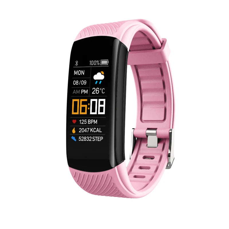 Bracelet connecté sport 0,96 pouce avec recharge USB