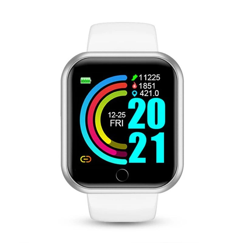 CHAONB Y68 / 116 Plus – Montre connectée sport à recharge USB