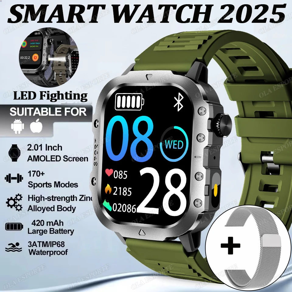 HW12 – Montre connectée sport avec écran tactile 2,01 pouces