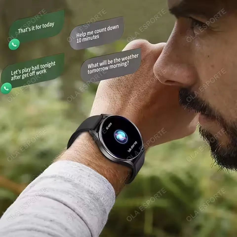 HT30 Ola Esporte – Montre connectée 1,77 pouce avec appels Bluetooth