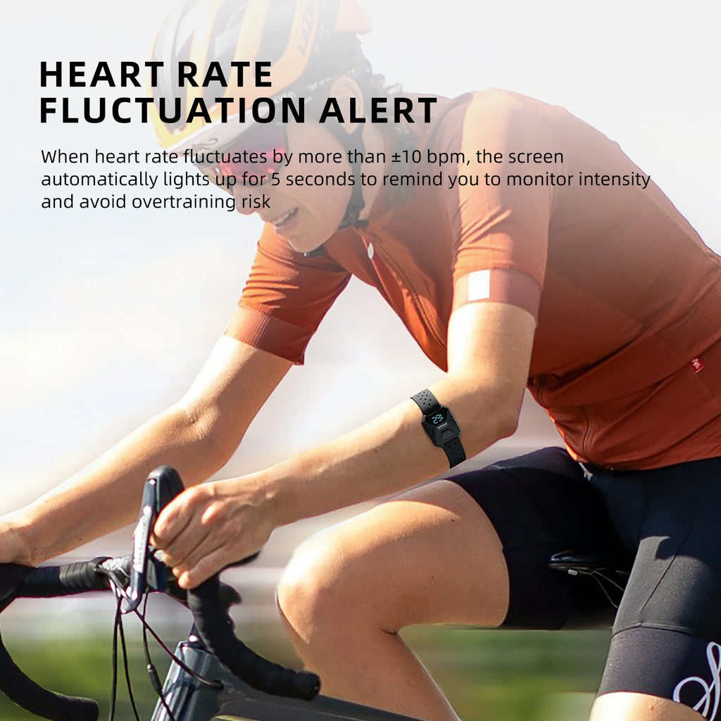HRM70 – Capteur cardio sport pour le bras, Bluetooth et ANT+ annoncés
