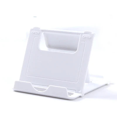 Support de bureau pliable en plastique pour téléphone