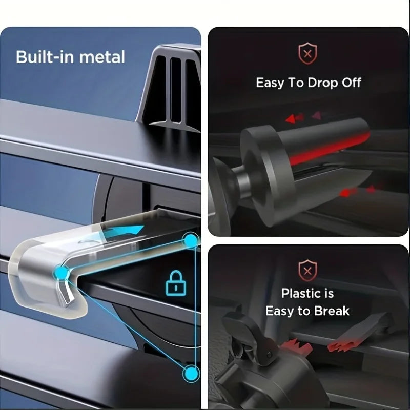 W11 – Support téléphone auto pour grille d’aération
