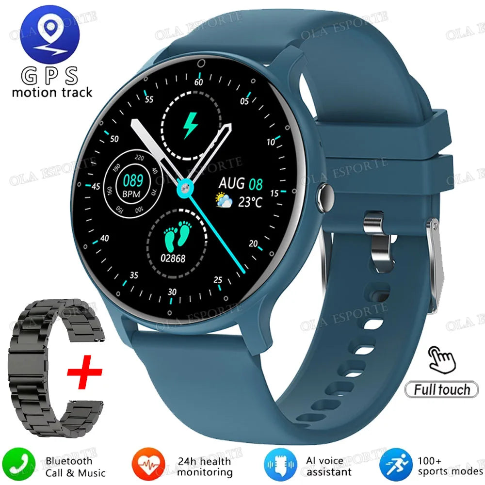 Ola Esporte – Montre connectée ronde avec suivi d’activité