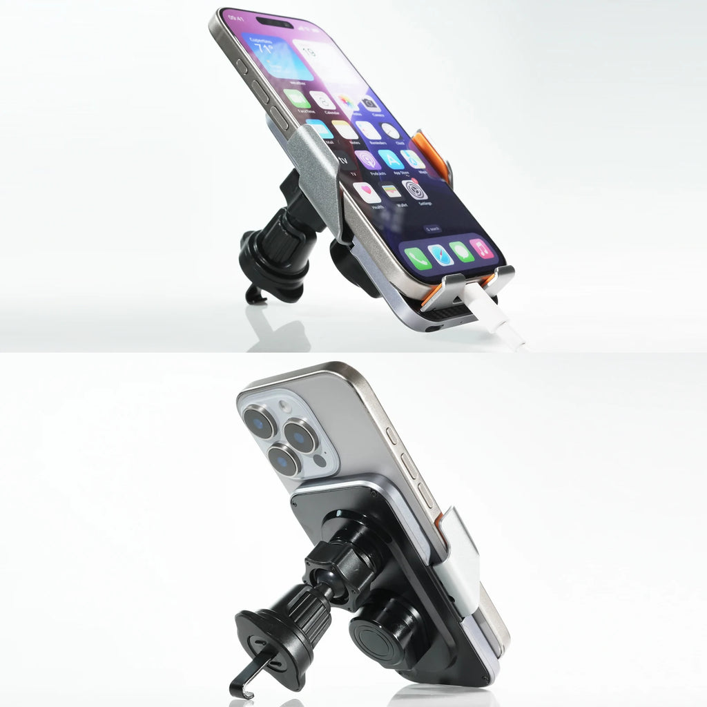 Support téléphone auto à serrage automatique – Recharge sans fil jusqu’à 15 W annoncée