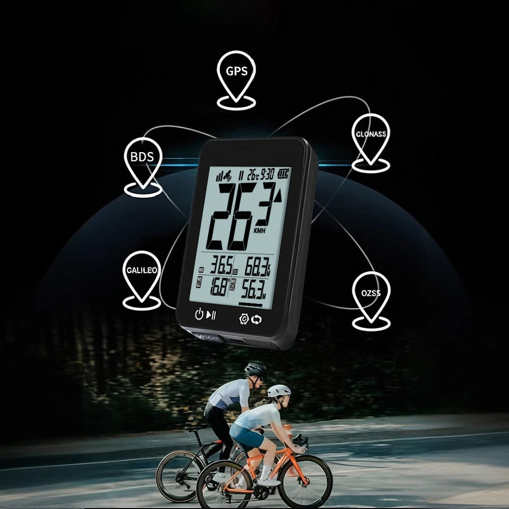 Bikevee BKV-3101 – Compteur GPS vélo sport, écran 2,4 pouces
