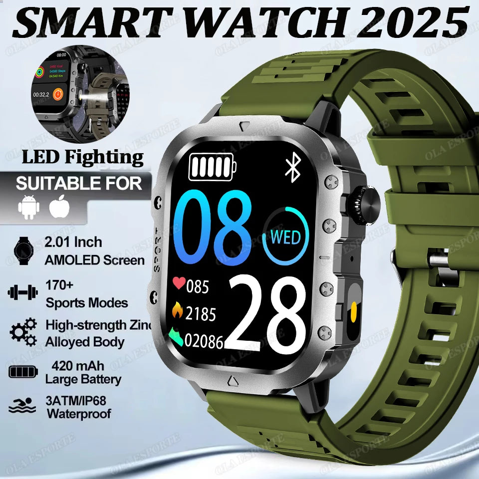 HW12 – Montre connectée sport avec écran tactile 2,01 pouces