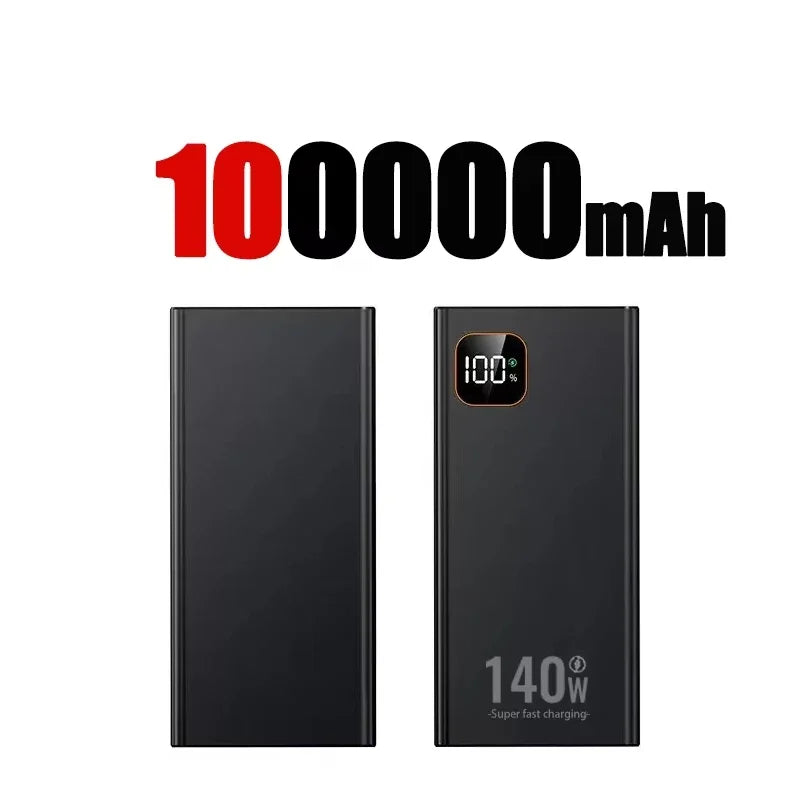 Batterie externe USB avec affichage numérique et lampe LED