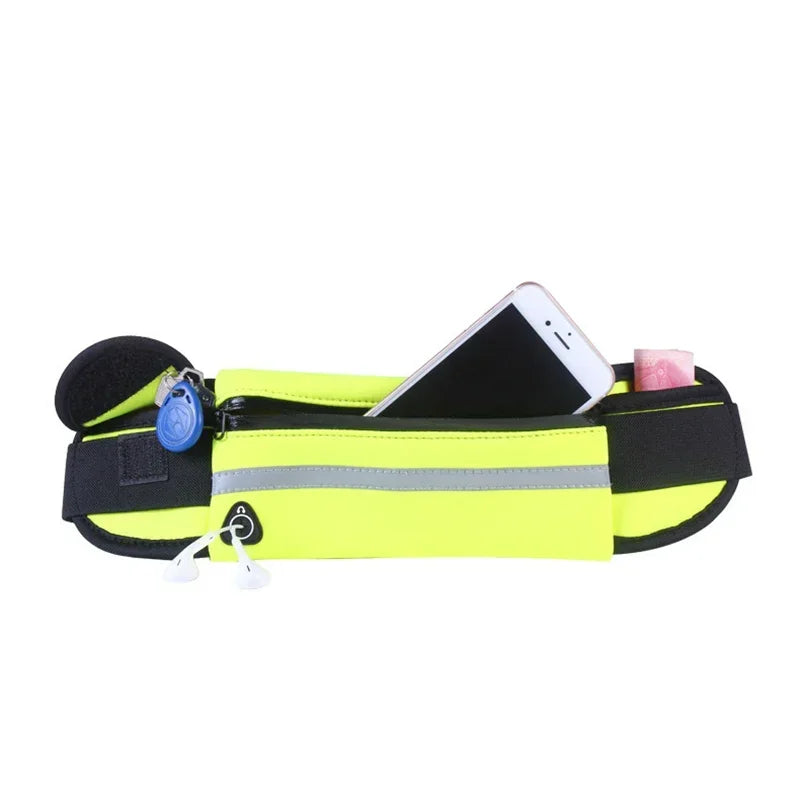 Ceinture de running sport réglable – Pochette pour téléphone et petits objets