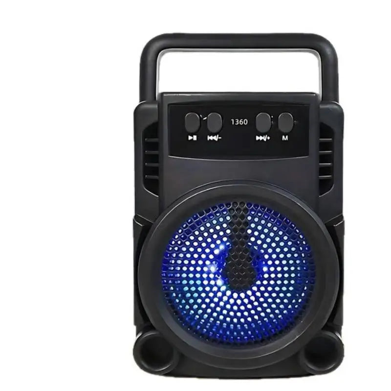 KOQZM – Enceinte Bluetooth portable au style rétro
