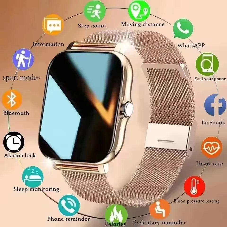 Ola Esporte – Montre connectée HryFine avec appels Bluetooth