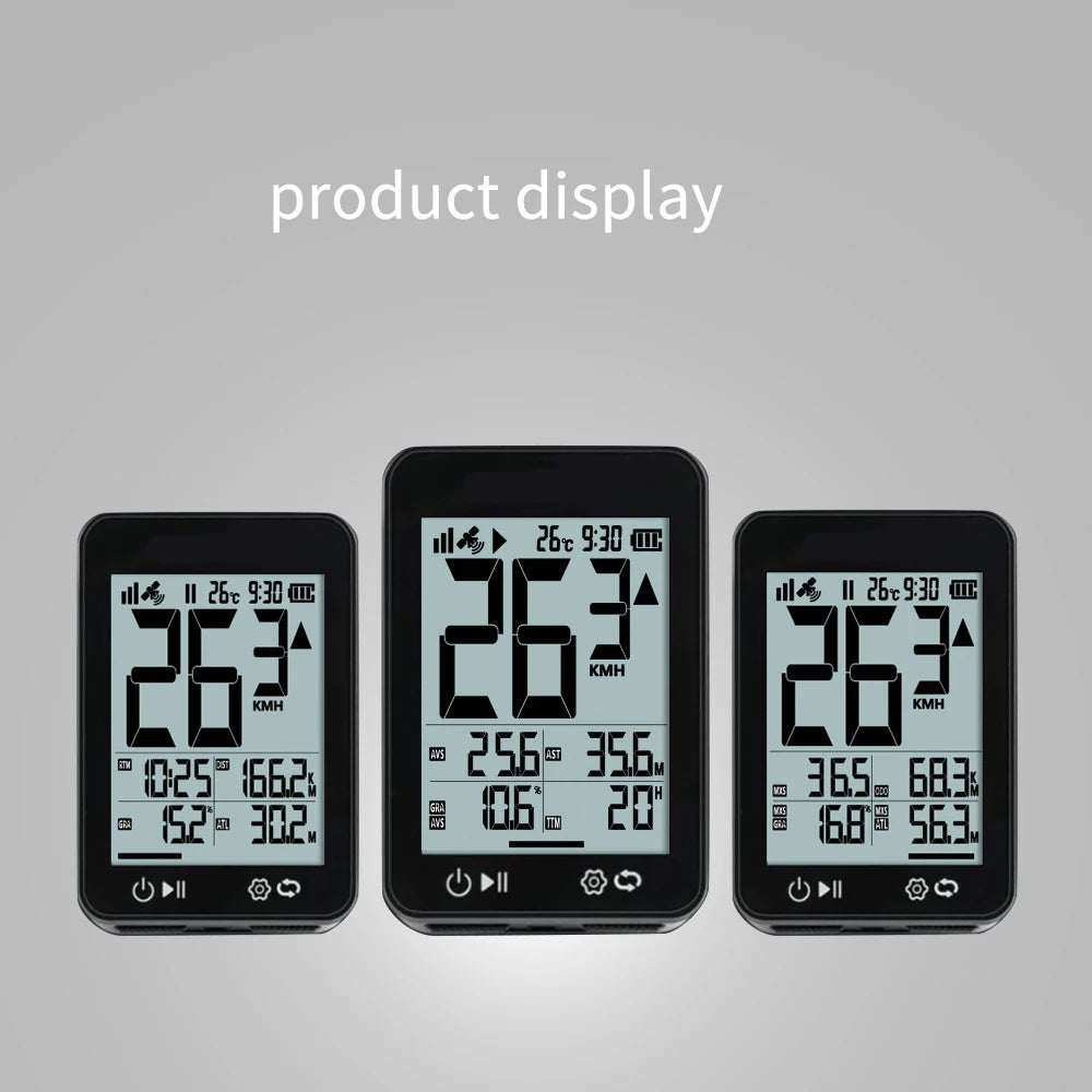 Bikevee BKV-3101 – Compteur GPS vélo sport, écran 2,4 pouces