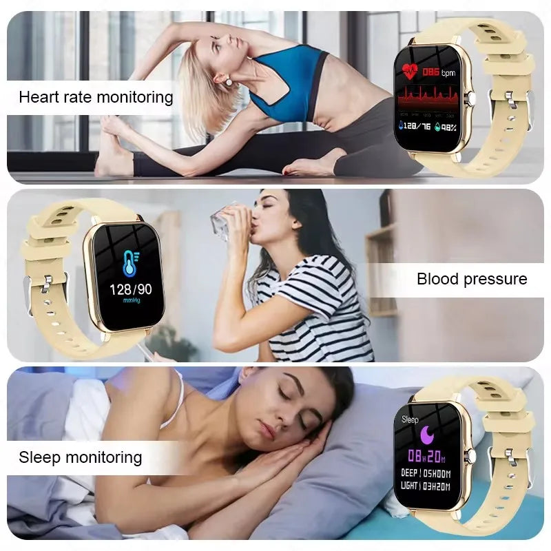 Ola Esporte – Montre connectée HryFine avec appels Bluetooth