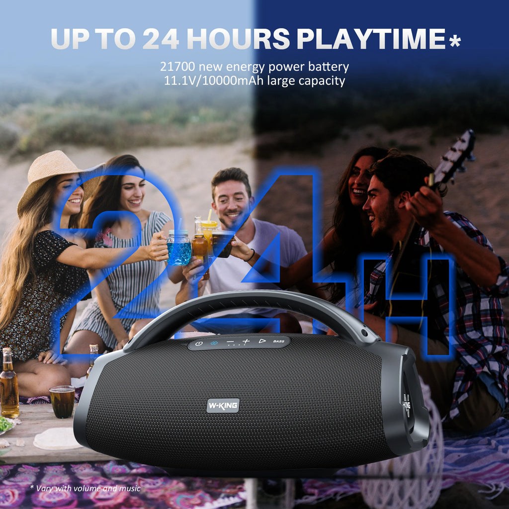 W-KING D20 – Enceinte Bluetooth 5.4 avec fonction karaoké