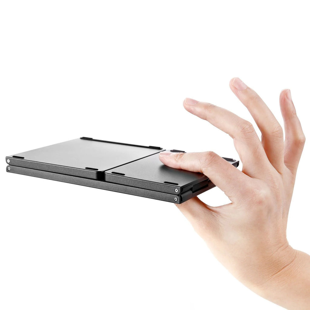 B033 – Clavier Bluetooth pliable avec pavé tactile annoncé, langue au choix