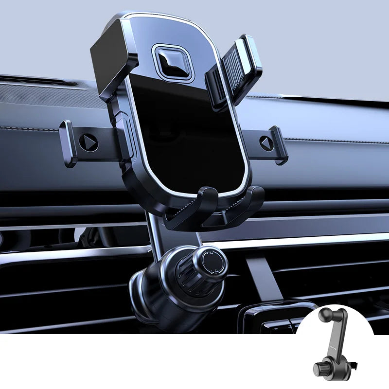 C0108 – Support téléphone auto à crochet métallique pour grille d’aération