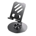 Support de bureau pliable en aluminium pour téléphone et tablette