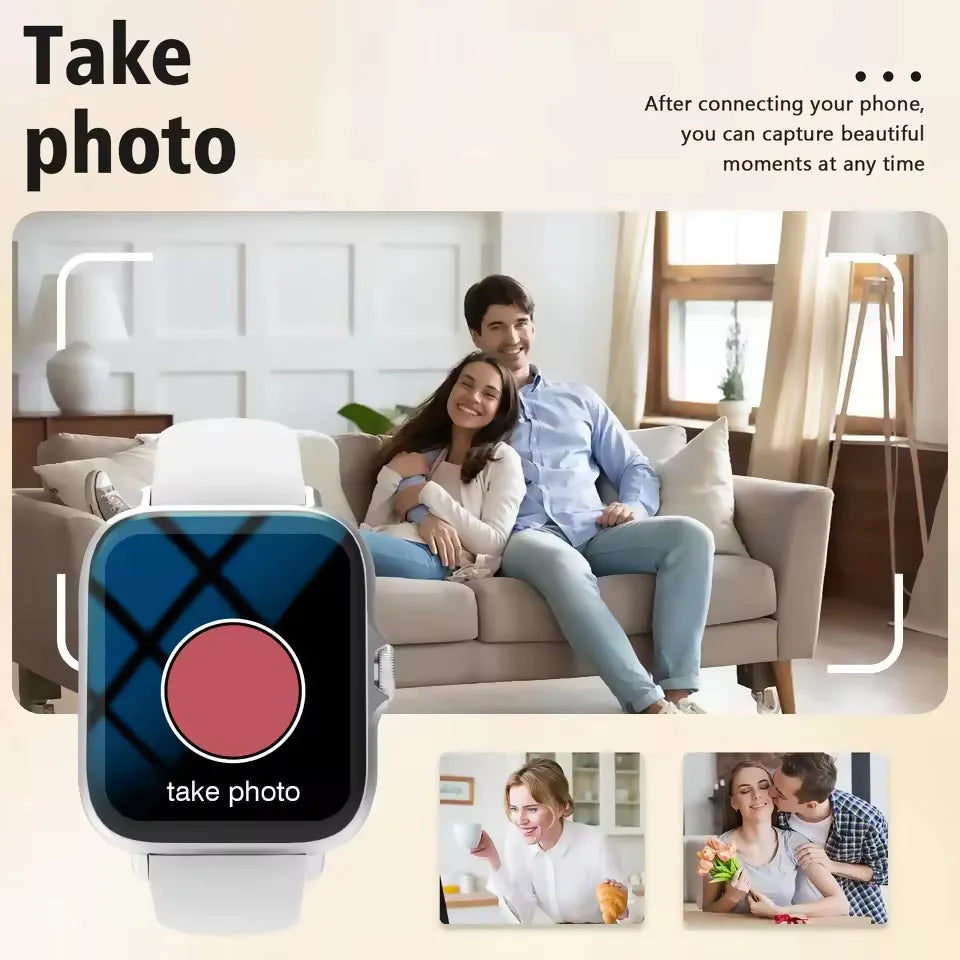 Ola Esporte – Montre connectée 2,02 pouces avec appels Bluetooth