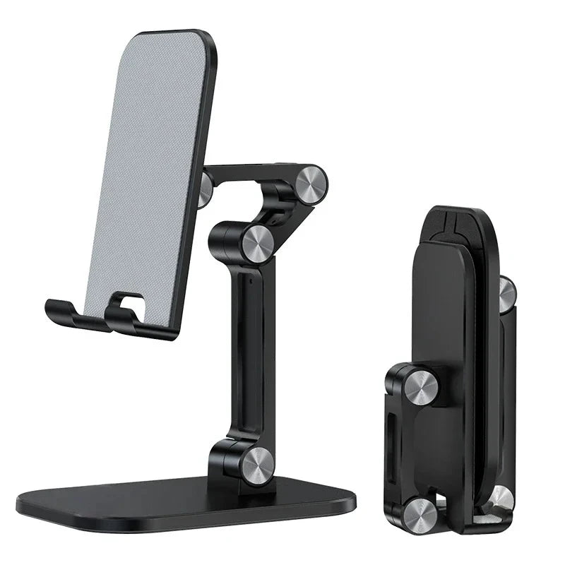 YANGGLOB – Support de bureau pliable à trois sections pour téléphone