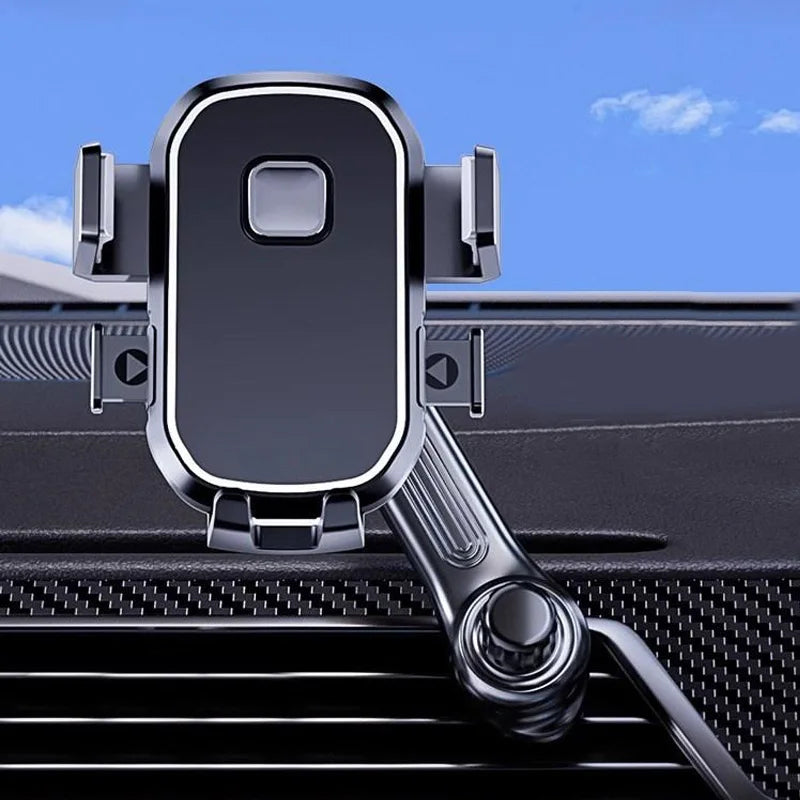 C0108 – Support téléphone auto à crochet métallique pour grille d’aération