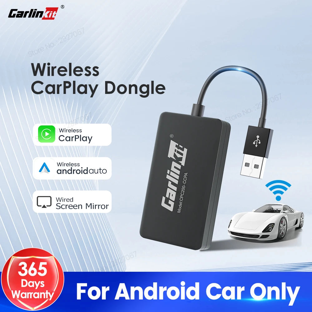 CarlinKit – Adaptateur auto CarPlay et Android Auto pour autoradio Android